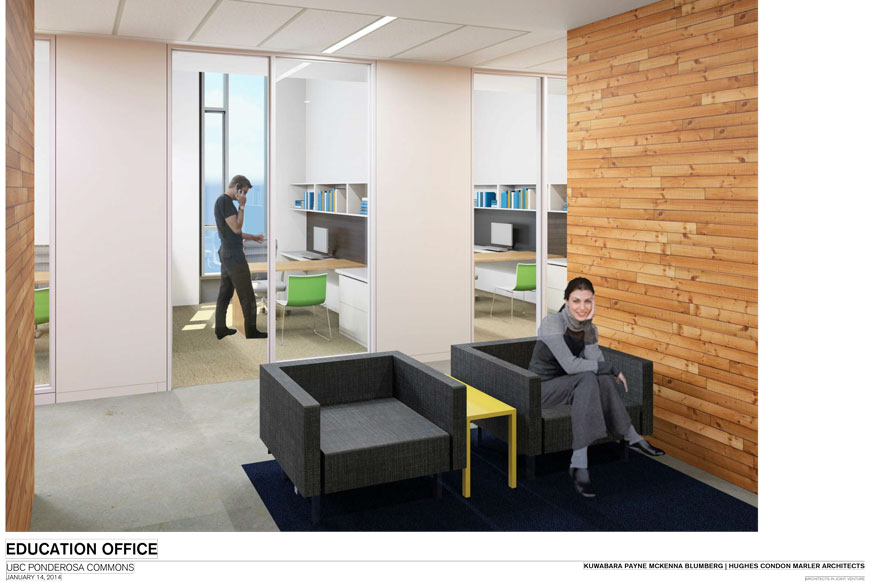 Education Centre Interior Renderings - Education Office